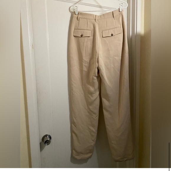 Anthropologie Closed Pleated Trouser paperbag chino parachute Pant unisex - Picture 13 of 14